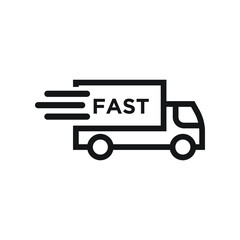 Delivery icon design. vector illustration