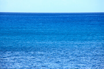 屋久島から見る水平線