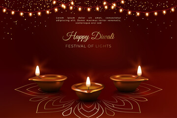 Diwali Festival Banner - 383422126