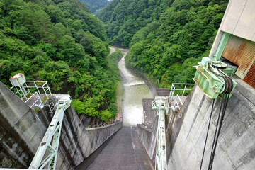 松川ダム（長野県飯田市）