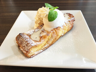 バニラ付きフレンチトースト