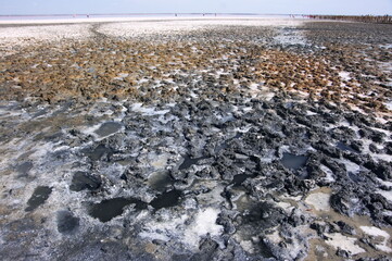 Sasyk-Sivash salt lake