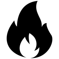 
Isolated icon design of fire flame
