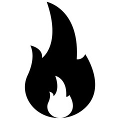 
Isolated icon design of fire flame
