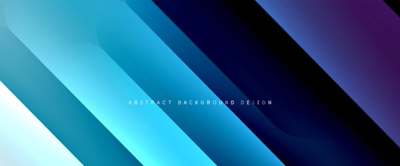 Fluid gradients with dynamic diagonal lines abstract background. Bright colors with dynamic light and shadow effects. Vector wallpaper or poster