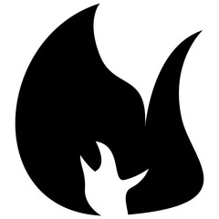 
Isolated icon design of fire flame
