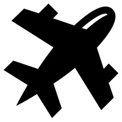 
Aeroplane symbolising international flight or travelling
