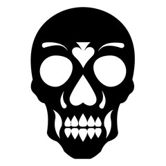 
Isolated vector icon skull
