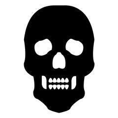 
Scary skull tattoo design
