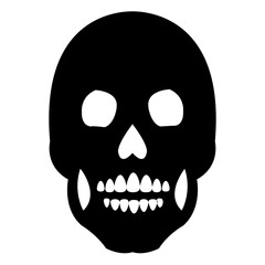 
Scary skull tattoo design
