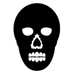 
Scary skull tattoo design
