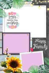 frame with flower, birthday frame, wedding frame, family frame, engagement frame, announcement frame, baby frame, graduation frame, maternity frame