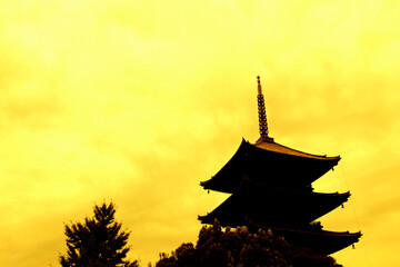 Obraz premium 東寺