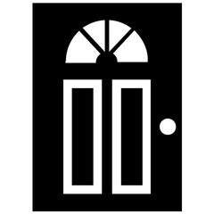 
Isolated icon design of plantation shutter
