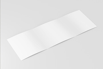 Trilold brochure leaflet presentation mock up