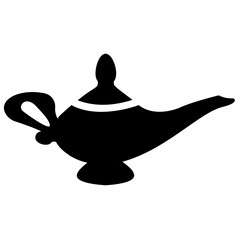 
A magic lamp for decoration 
