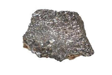 Galena, the natural mineral form of lead sulphide