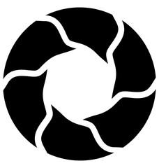 
Isolated icon design of roller shutter
