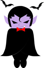 halloween vampire bat