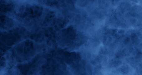 Obraz na płótnie Canvas Abstract 4k resolution defocused mist structure background for backdrop, wallpaper and varied design. Dark blue, blue gray and electric blue colors.