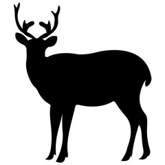 
Deer silhouette symbolising wildlife
