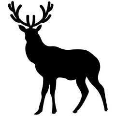 
Deer silhouette symbolising wildlife
