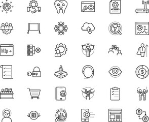 business vector icon set such as: baby, dental, depression, happy, sport, buy, treasury, mark, celebrate, transfer, pain, antenna, configuration, professional, score, extra, problem, blockchain