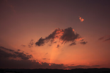 夕焼け空