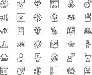 business vector icon set such as: networking, model, folder, mechanism, pen, launch, consumer, code, industry, diagram, smart toilet, list, cold, economy, bill, checklist, phone, smart