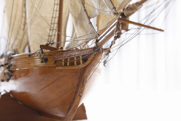 模型の帆船 © Paylessimages