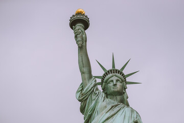 Fototapeta na wymiar Statue of Liberty National Monument, New York