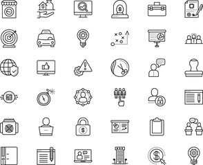 business vector icon set such as: approve, failure icon, archive, analyze, caution, world, coin, earth, square, store, mining, men, list, cost, diagram, rich, fashion, education, beauty, stylist, per