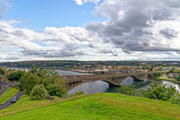 The Royal Tweed Bridge in Berwick Upon Tweed