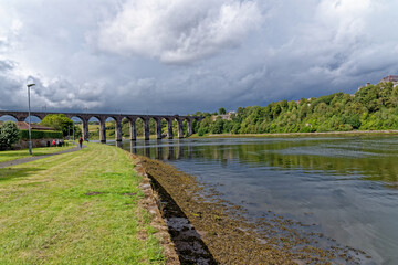 Fototapeta premium Royal Border Bridge - Berwick upon Tweed