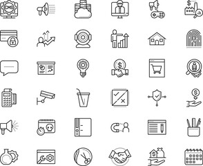 Fototapeta na wymiar business vector icon set such as: earnings, ring, artificial, planning, consumer, resources, appointment, designation, aid, greeting, monitor, table, plugin, organizer, technical, transaction, year