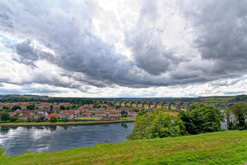 Obraz premium Royal Border Bridge - Berwick upon Tweed
