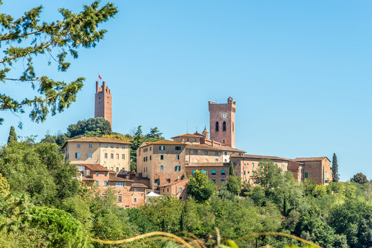 View at the San Miniato town - Italy