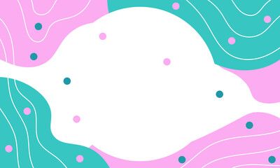 Lines. Modern, trendy design for social media. Contemporary art. Creative conceptual and colorful collage. Copyspace to insert your ad, text, image. Seamless styled. Watercolor, geometric, lines.