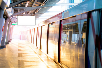 subway train station