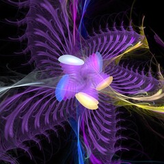 The colors in the series, awesome digital art paint. Background consists of fractal color texture and is suitable for use in projects on imagination, healing and meditation