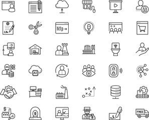 business vector icon set such as: chess, business incubator, device, infrastructure, address, signing, city, associations, kaput, chat, view, planning, affiliate, machinery, hair, transport, pad