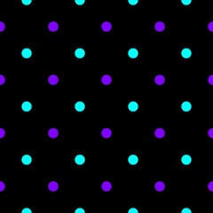 Polka dot pattern. Simple polka dots are repeated. Suitable design as a background, wrapping paper, packaging and more.Regular filled circles as a seamless texture.