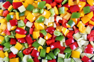 Colorful peppers.