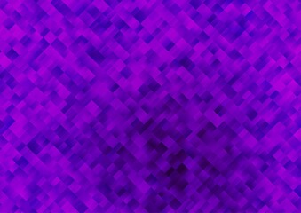 Dark Purple vector backdrop with rectangles, squares.