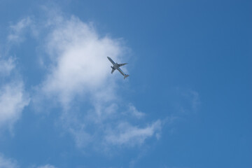 飛び立つ飛行機