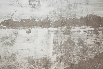 Whitewashed Cement Wall. grange background. place for copy space. construction and repair....