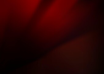 Dark Red vector blurred shine abstract template.