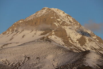 ESPIGÜETE. Atardecer de invierno