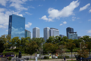 Obraz premium Osaka Business Park 