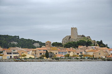 Fototapeta na wymiar Gruissan, Aude, Languedoc, Occitanie.